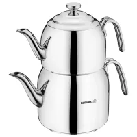 Ceainic Korkmaz Droppa A058 2l Oțel inoxidabil / / Silver