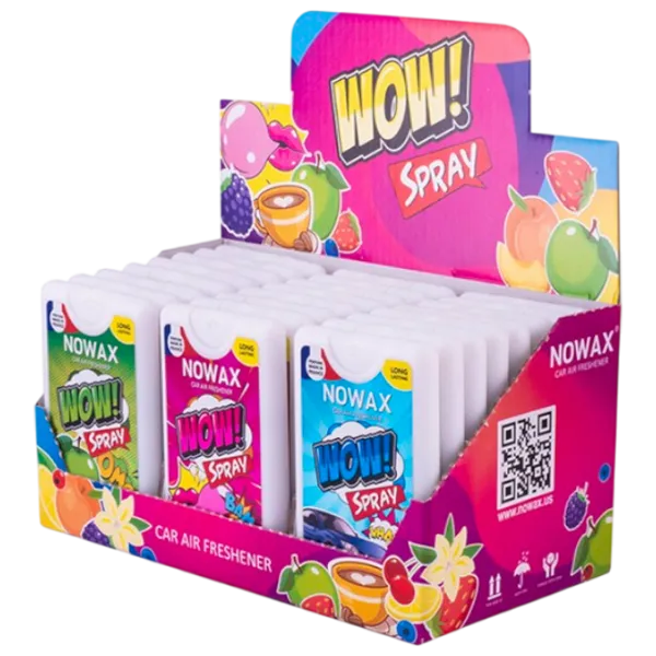 Ароматизатор для авто Nowax Wow  / 0.0018л / спрей photo 1