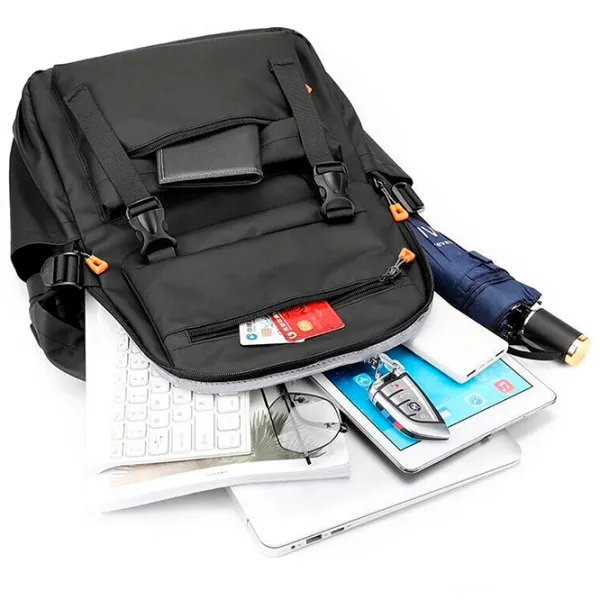 Rucsac 4Life City 15.6" / Orange Black / 21l photo 2