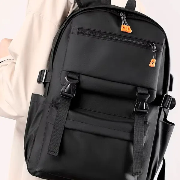Rucsac 4Life City 15.6" / Orange Black / 21l photo 4