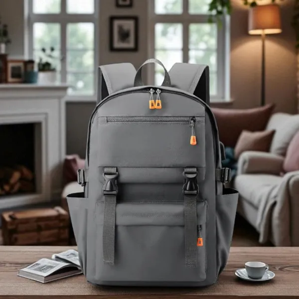 Rucsac 4Life City 15.6" / Orange Dark Grey / 21l photo 6