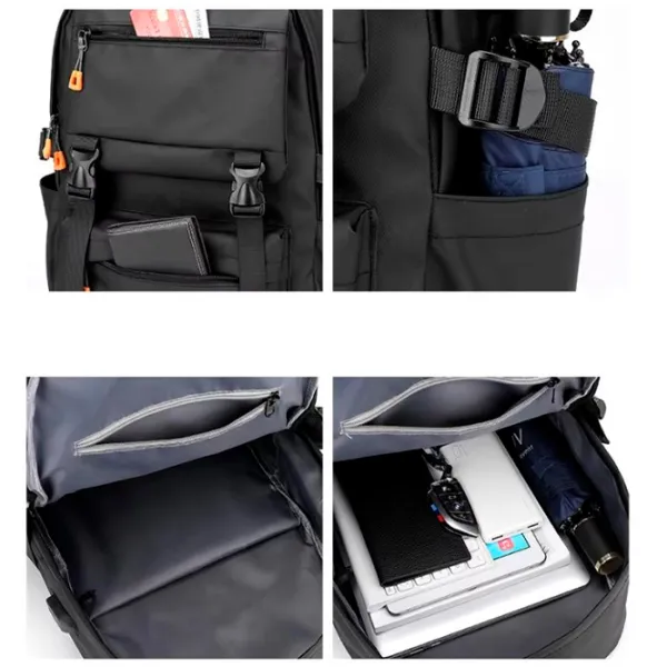 Rucsac 4Life City 15.6" / Orange Light Grey / 21l photo 5