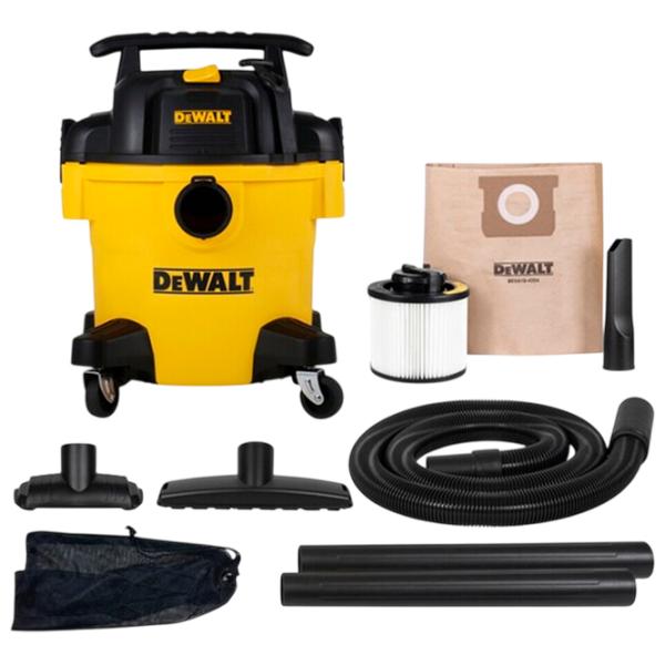 Промышленный пылесос Dewalt DXV20PTA 1050 Вт / Желтый photo 2