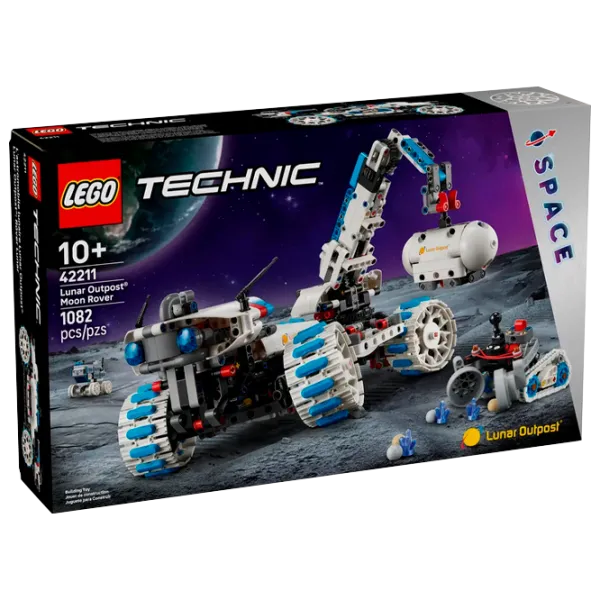 Конструктор LEGO Lunar Outpost Moon Rover Космос/ Белый photo 1