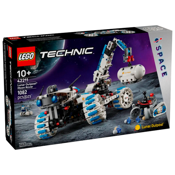 Конструктор LEGO Lunar Outpost Moon Rover Космос/ Белый photo 1