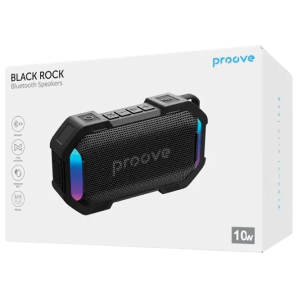 Портативная колонка Proove Rock 10 10 Вт/ Черный photo 6