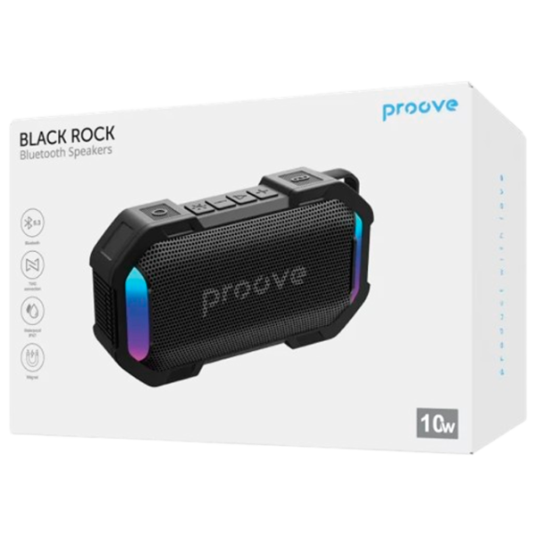 Портативная колонка Proove Rock 10 10 Вт/ Черный photo 6