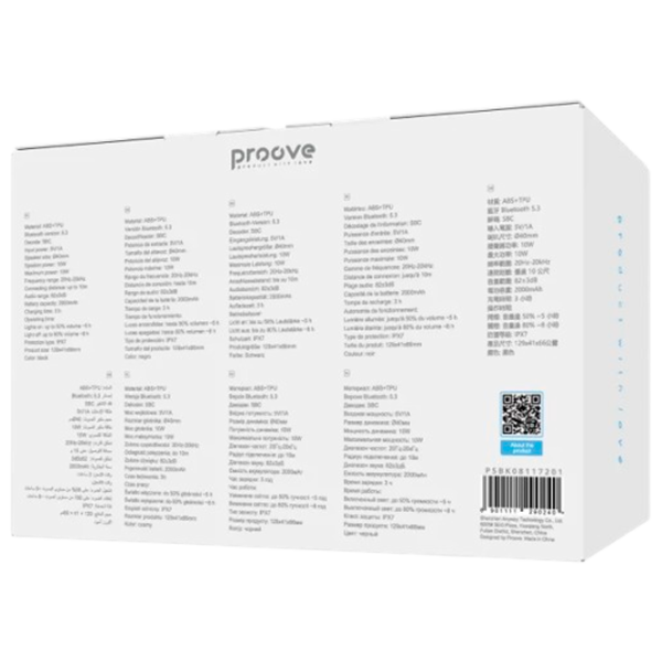 Портативная колонка Proove Rock 10 10 Вт/ Черный photo 7