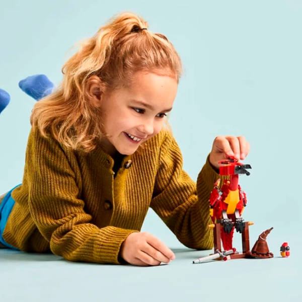 Constructor LEGO Fawkes: Dumbledores Phoenix Personaj de film/ Red photo 4