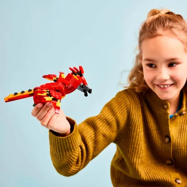 Constructor LEGO Fawkes: Dumbledores Phoenix Personaj de film/ Red photo 5