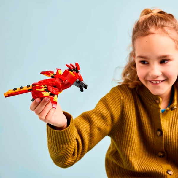 Constructor LEGO Fawkes: Dumbledores Phoenix Personaj de film/ Red photo 5