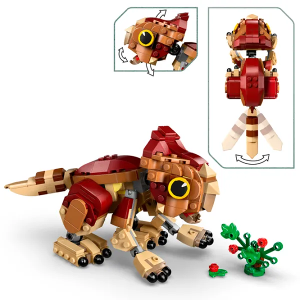 Constructor LEGO Baby Dinosaur Dolores: Aquilops  Clasic/ Red photo 4