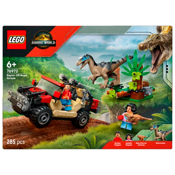 Constructor LEGO Raptor Off-Road Escape Scenă din film/ Brown photo 1