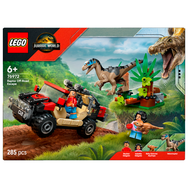 Constructor LEGO Raptor Off-Road Escape Scenă din film/ Brown photo 1