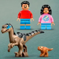 Constructor LEGO Raptor Off-Road Escape Scenă din film/ Brown photo 7