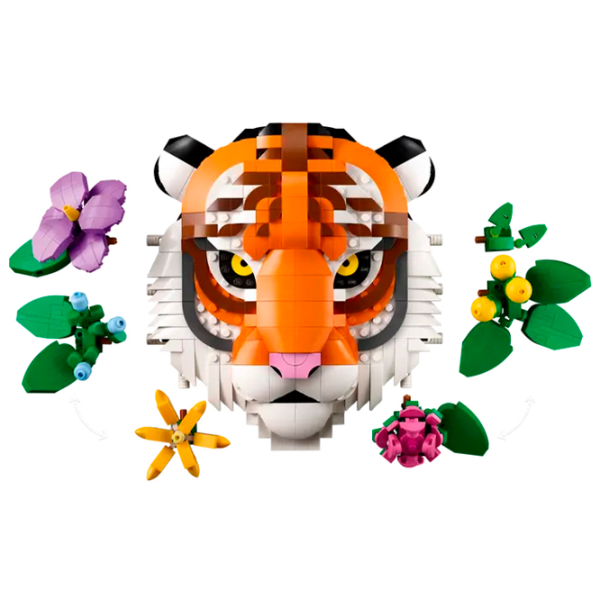 Constructor LEGO Fauna Tiger Clasic/ Orange photo 2