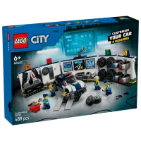 Конструктор LEGO Custom Police Garage Классический/ Синий