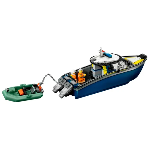 Constructor LEGO Police Boat Poliție/ Blue photo 3
