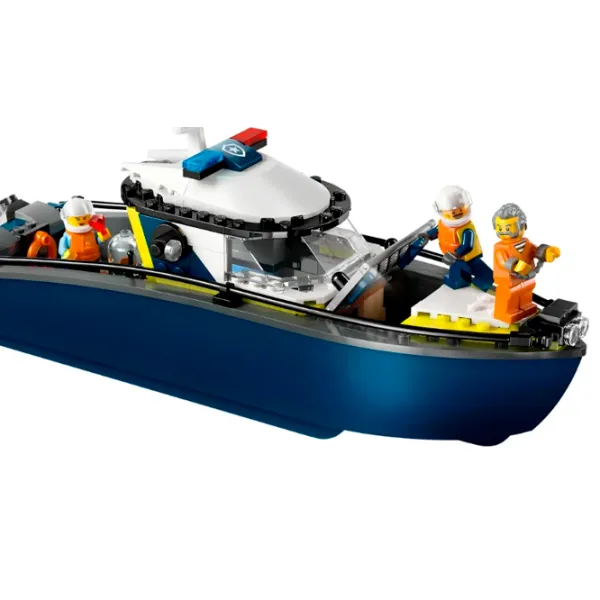 Constructor LEGO Police Boat Poliție/ Blue photo 4