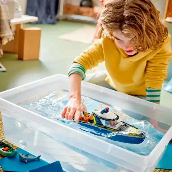 Constructor LEGO Police Boat Poliție/ Blue photo 7