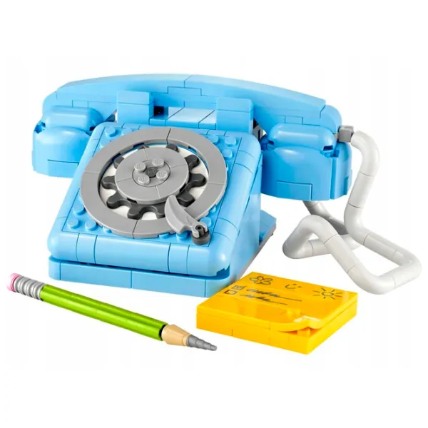 Constructor LEGO Retro Telephone Clasic/ Blue photo 3