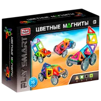 Конструктор Play Smart Цветные магниты Творческий/ Черный