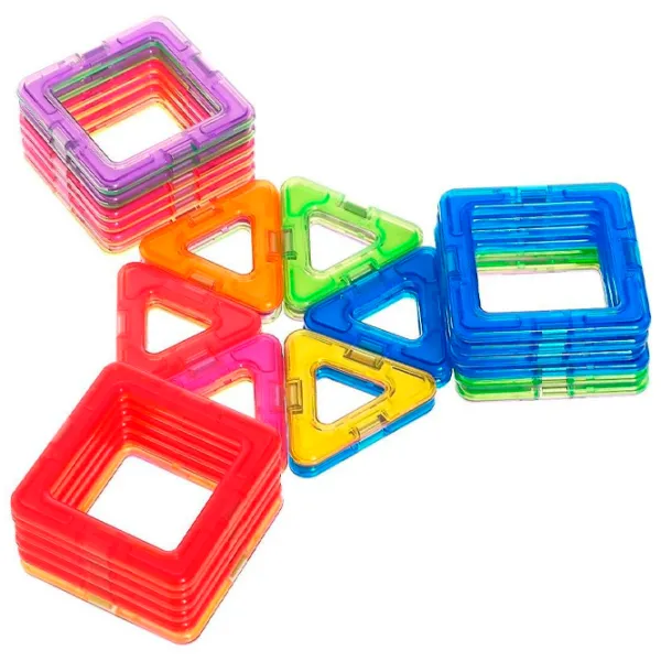 Constructor Play Smart Magnete colorate Creativ/ Multicolor photo 2