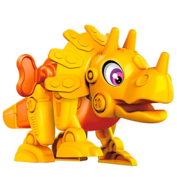 Constructor Clementoni Dino Bot Triceratops Clasic/ Orange photo 2