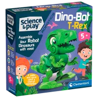 Constructor Clementoni Dino Bot T-rex Clasic/ Orange