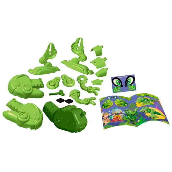 Constructor Clementoni Dino Bot T-rex Clasic/ Orange photo 3