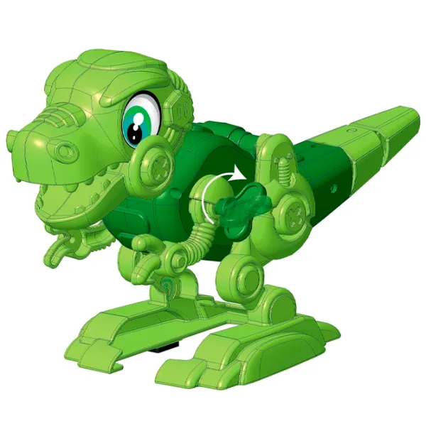 Constructor Clementoni Dino Bot T-rex Clasic/ Orange photo 4