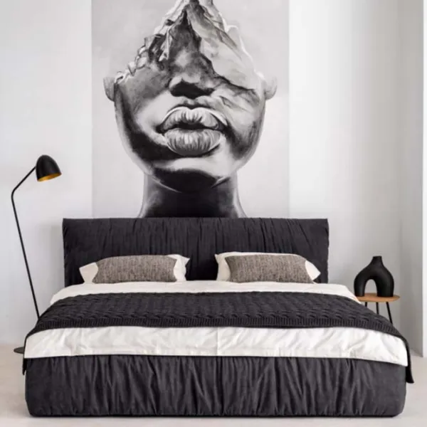 Pat Mobicasa Kemi 160 x 200 cm / DSP / Black photo 2 Pat Mobicasa Kemi 160 x 200 cm / DSP / Black photo 2