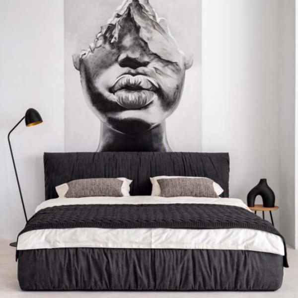 Pat Mobicasa Kemi 160 x 200 cm / DSP / Black photo 2 Pat Mobicasa Kemi 160 x 200 cm / DSP / Black photo 2