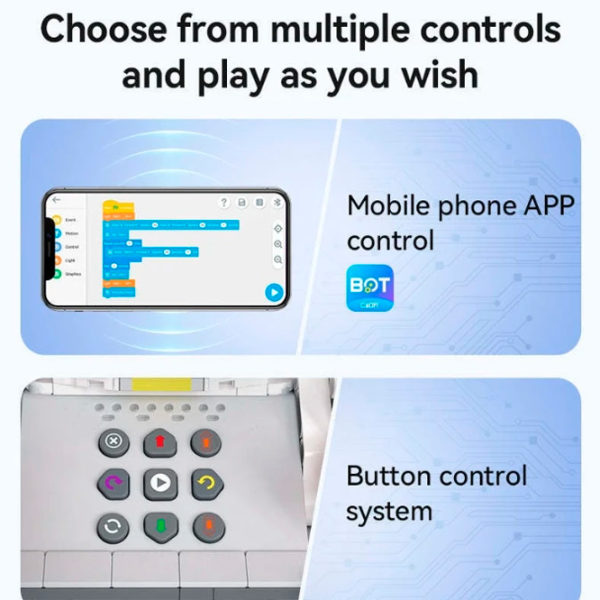 Constructor cu telecomandă CaDa Painting Robot Robot/ Gray photo 5
