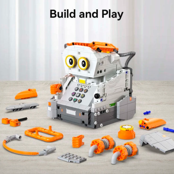 Constructor cu telecomandă CaDa Painting Robot Robot/ Gray photo 6