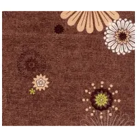 Tapete Ergis Papierowe Brown / Floristică