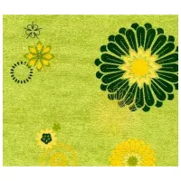Tapete Ergis Papierowe Green / Floristică
