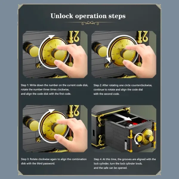 Constructor CaDa The Secret of Safe Clasic/ Black photo 4