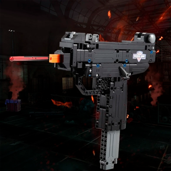 Конструктор CaDa Uzi Pistol Классический/ Черный photo 3