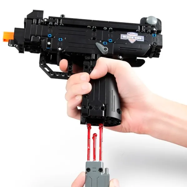 Конструктор CaDa Uzi Pistol Классический/ Черный photo 5