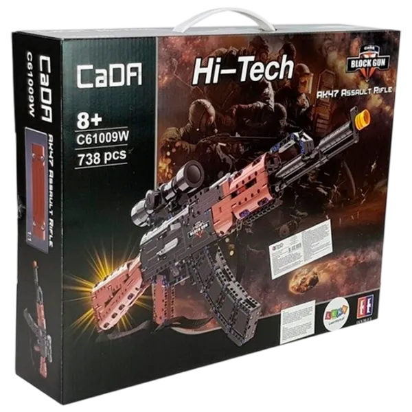 Конструктор CaDa AK47 Assault Rifle Классический/ Черный photo 1