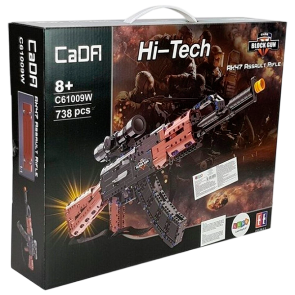 Конструктор CaDa AK47 Assault Rifle Классический/ Черный photo 1