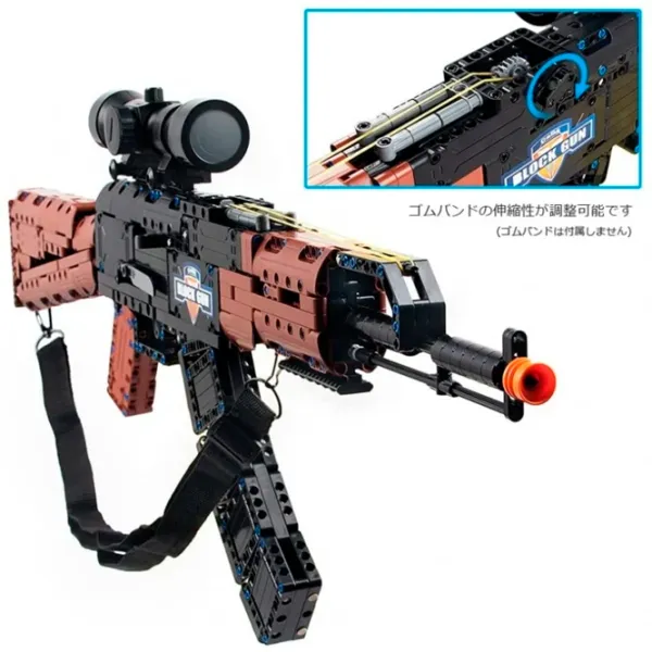 Конструктор CaDa AK47 Assault Rifle Классический/ Черный photo 3