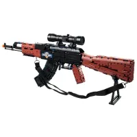Constructor CaDa AK47 Assault Rifle Clasic/ Black photo 4