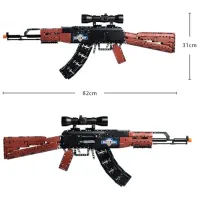 Constructor CaDa AK47 Assault Rifle Clasic/ Black photo 6