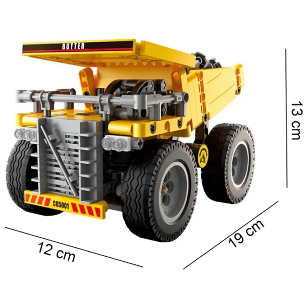 Конструктор CaDa Heavy Duty Truck Транспорт/ Желтый photo 5