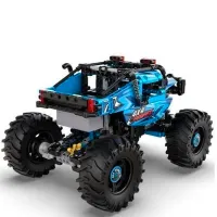 Constructor cu telecomandă CaDa Monster Truck Mașină/ Blue photo 3