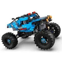 Constructor cu telecomandă CaDa Monster Truck Mașină/ Blue photo 5