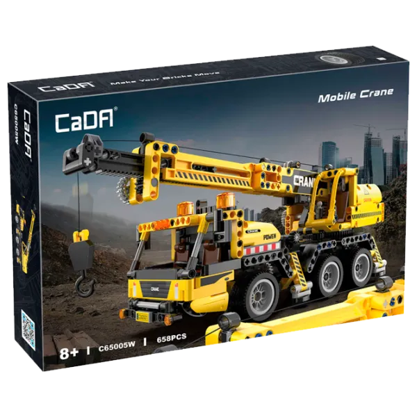 Constructor CaDa Mobile Crane Transport/ Yellow photo 1