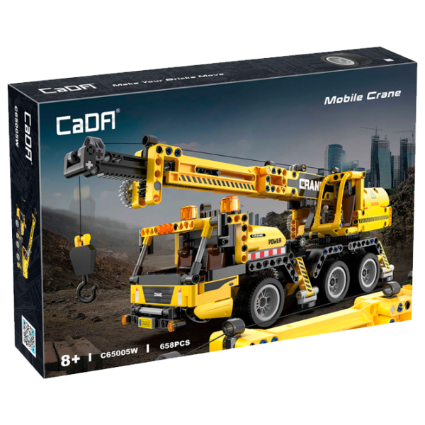 Constructor CaDa Mobile Crane Transport/ Yellow photo 1